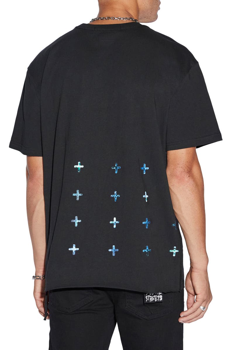 Ksubi Space Palm Biggie Graphic T-Shirt, Alternate, color,