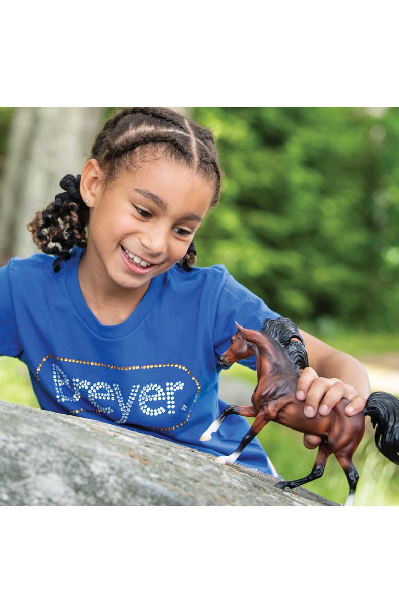 Breyer Horses The Freedom Series Mahogany Bay Arabian, Alternate, color, Brown