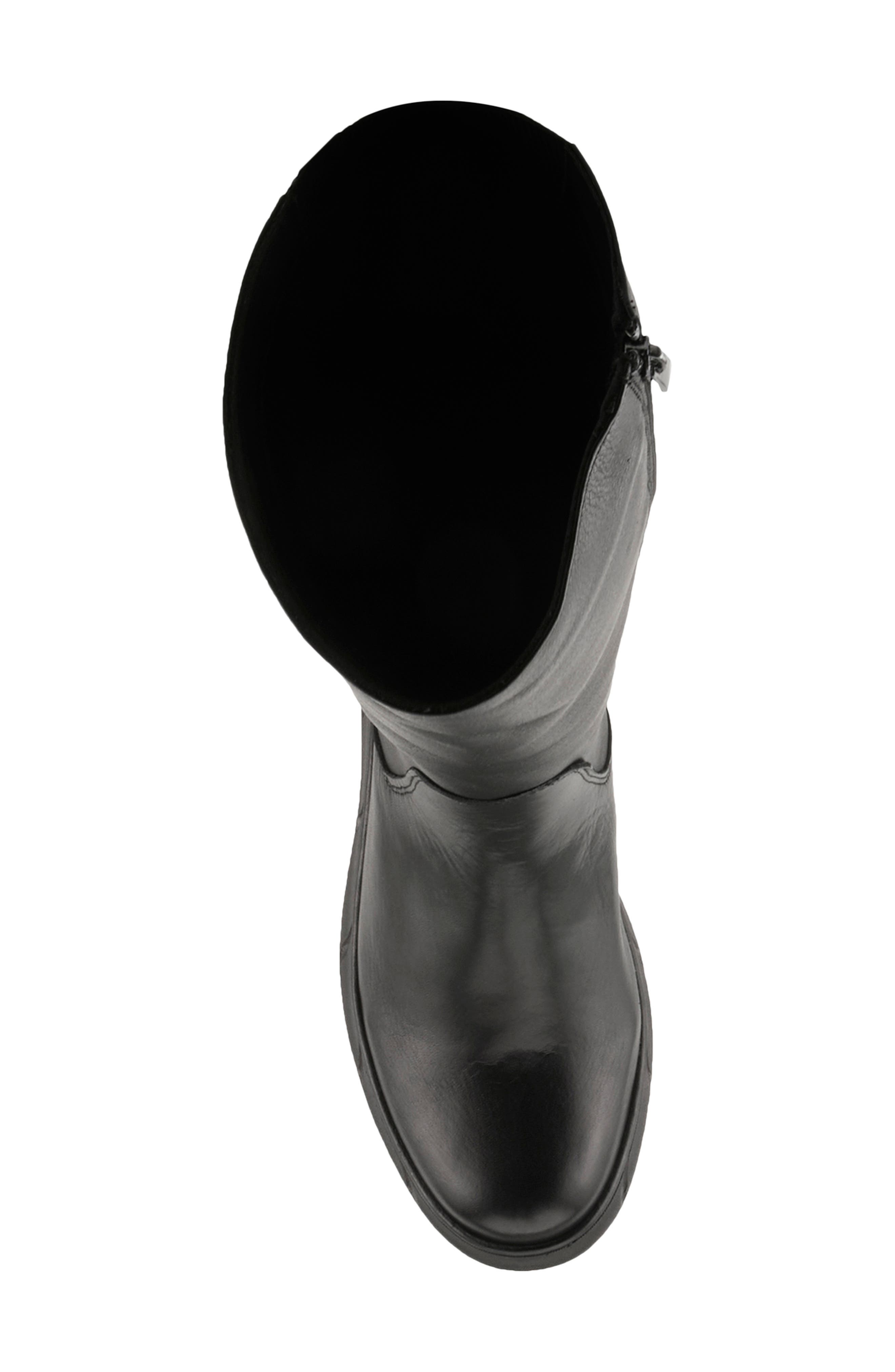 Katieknox Tall Boot, Alternate, color, BLACK