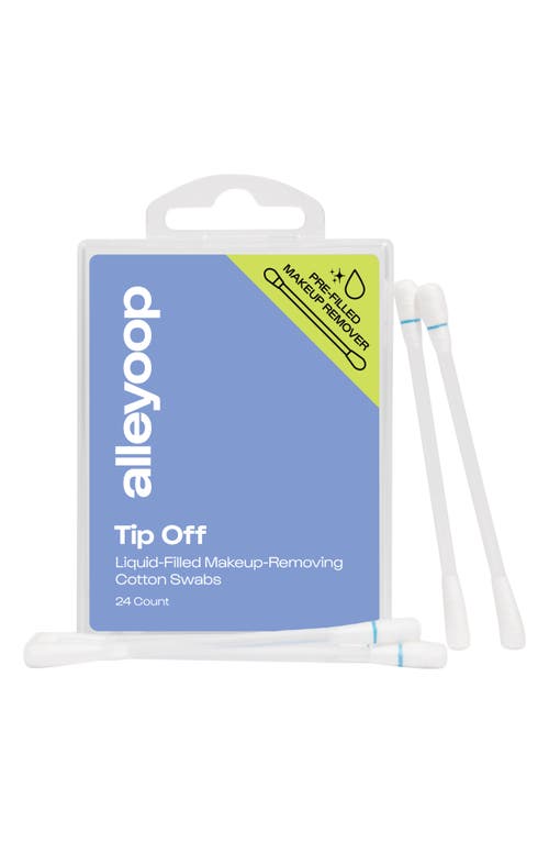 Alleyoop Tip Off Liquid-Filled Makeup Removing Swabs in Blue  product
