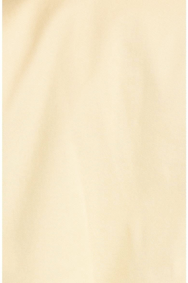 Belted Double Breasted Trench Coat, Alternate, color, CHAMOMILE