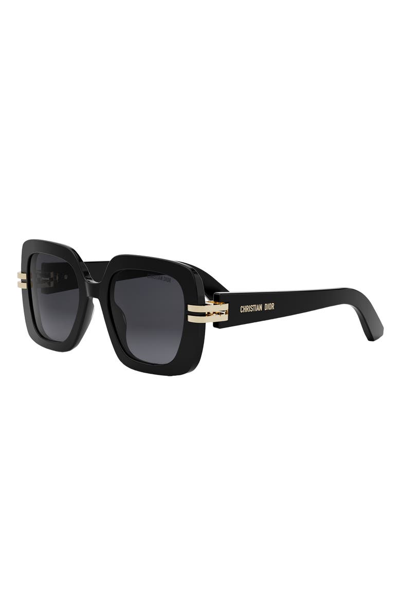 DIOR CDior S2I 52mm Gradient Square Sunglasses, Alternate, color,
