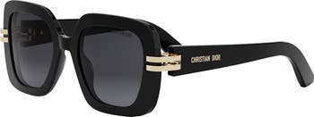 DIOR CDior S2I 52mm Gradient Square Sunglasses | Nordstrom