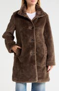 Sam Edelman Faux Fur Stand Collar Jacket