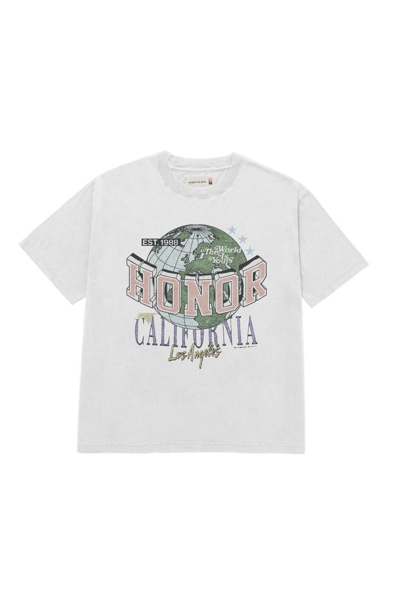 HONOR THE GIFT California Cotton Graphic T-Shirt, Main, color, 