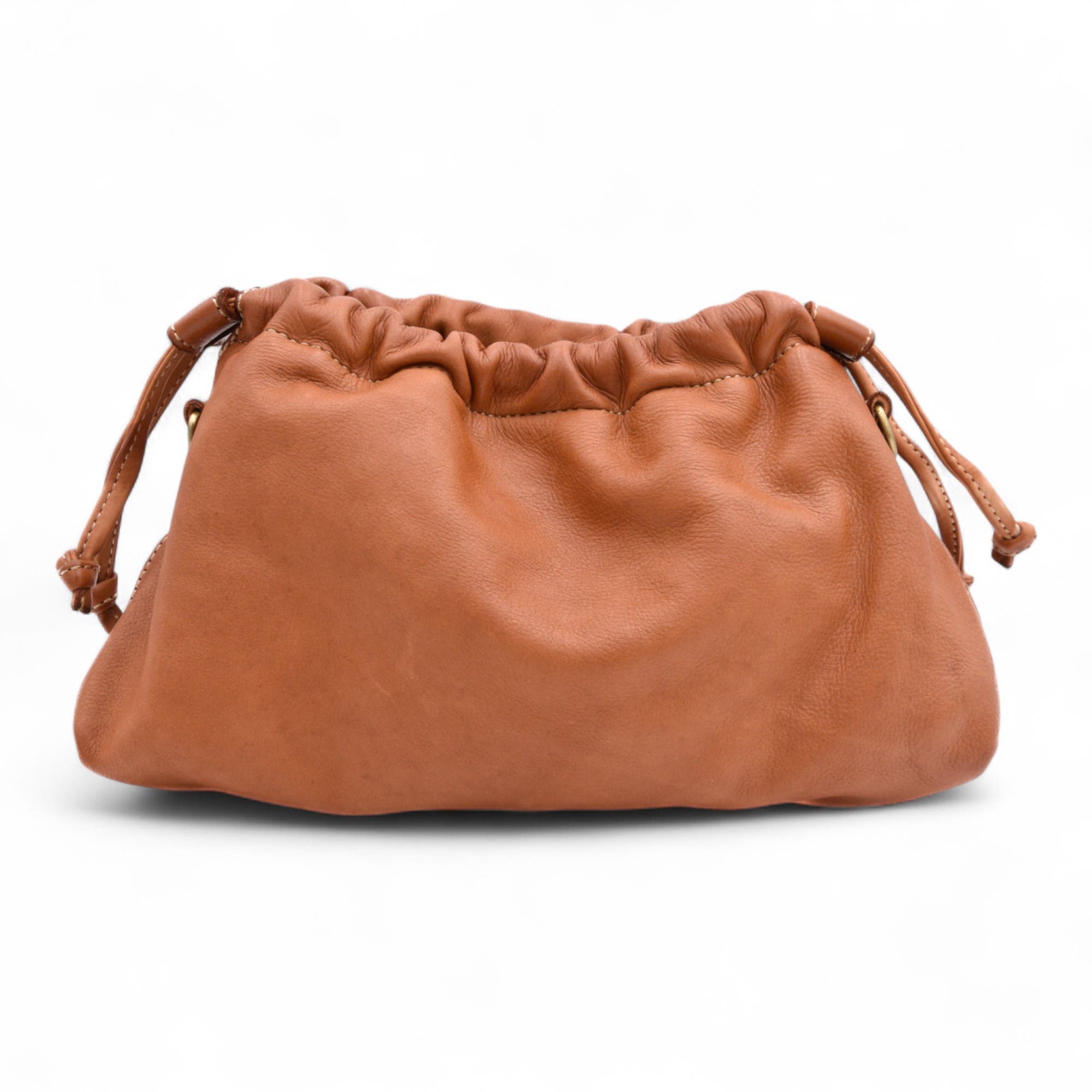 Greta Clutch, Alternate, color, Cognac
