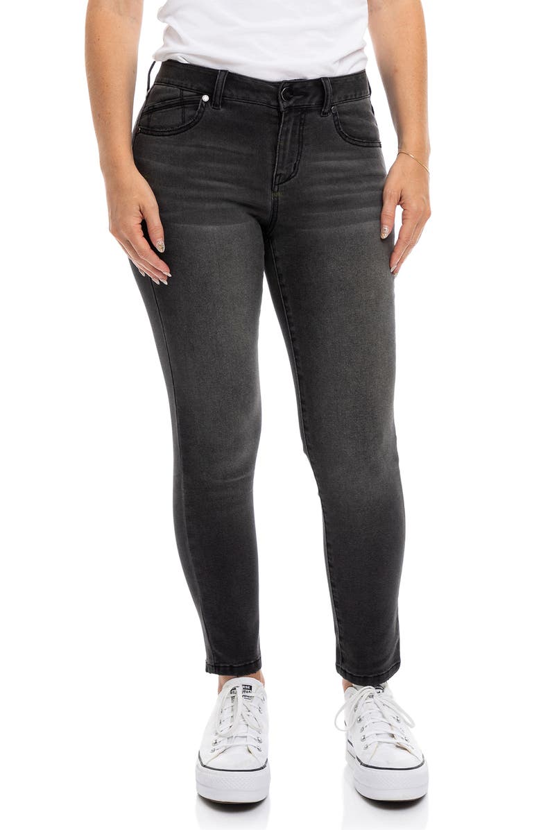 1822 Denim Mid Rise Ankle Skinny Jeans, Main, color, 