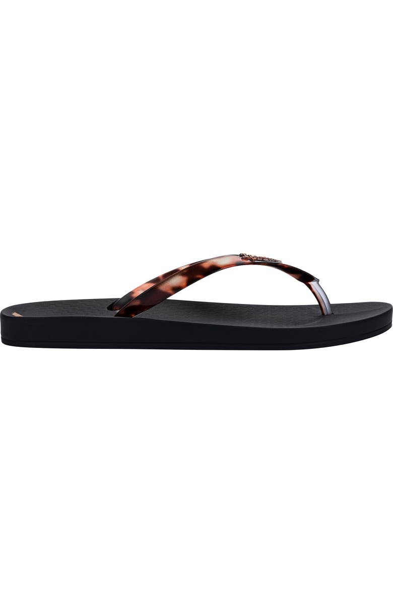 Ipanema Ana Connect II Flip Flop, Alternate, color, Black/Clear