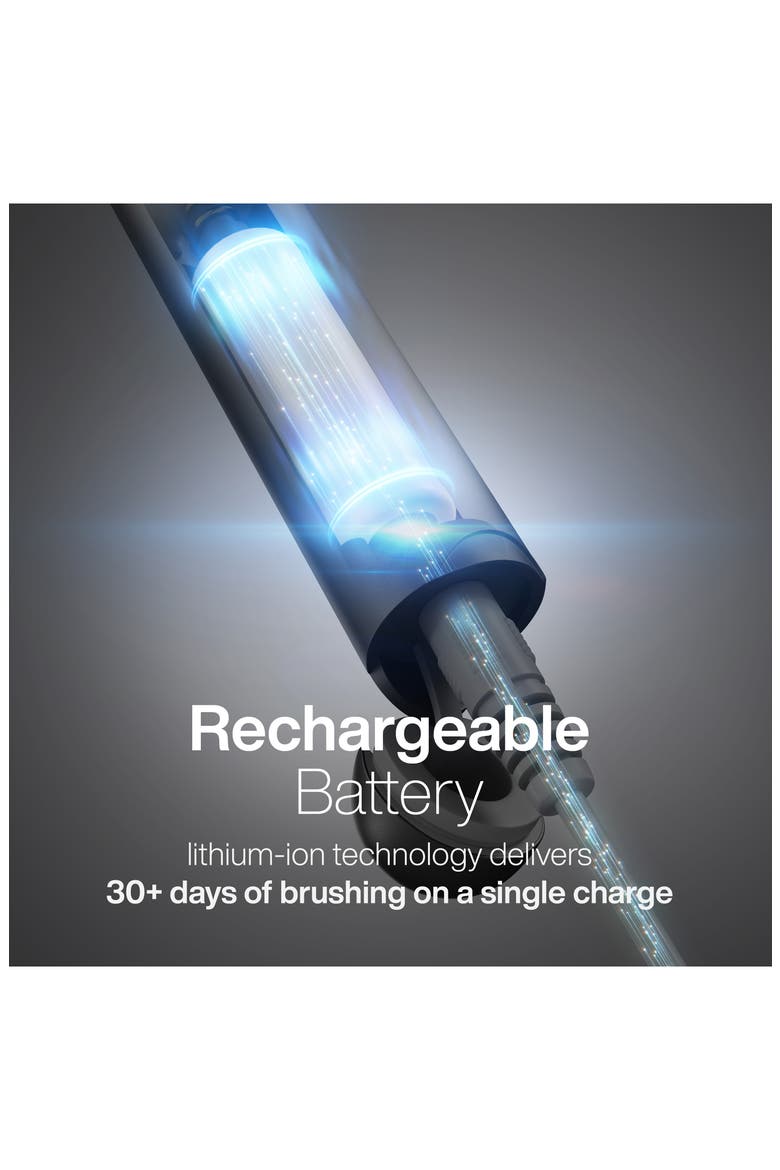 Icon Rechargeable Power Electric Toothbrush, Alternate, color, SILVER