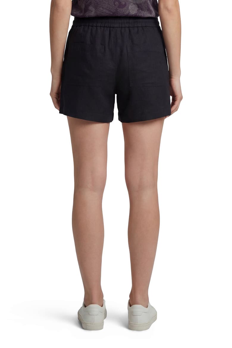 Womens Drawstring Short, Alternate, color, BLACK