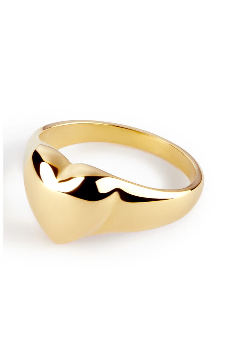 Heart Ring - Isla, Alternate, color, Gold