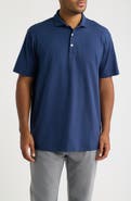 Peter Millar Crown Flex Cotton Blend Polo