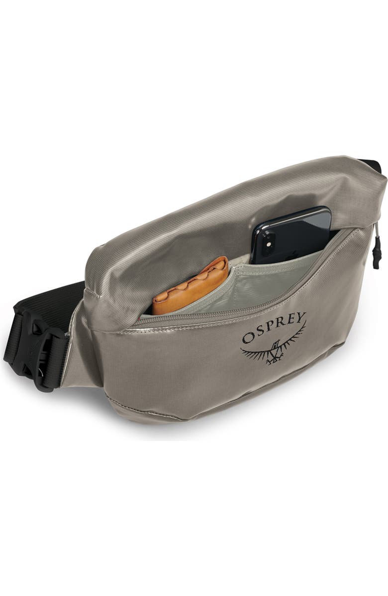 Osprey Transporter Waist Pack, Alternate, color, Tan Concrete