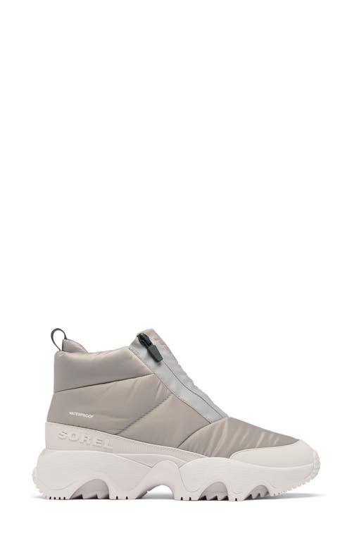 Sorel Kinetic Impact Waterproof Zip Bootie In Neutral