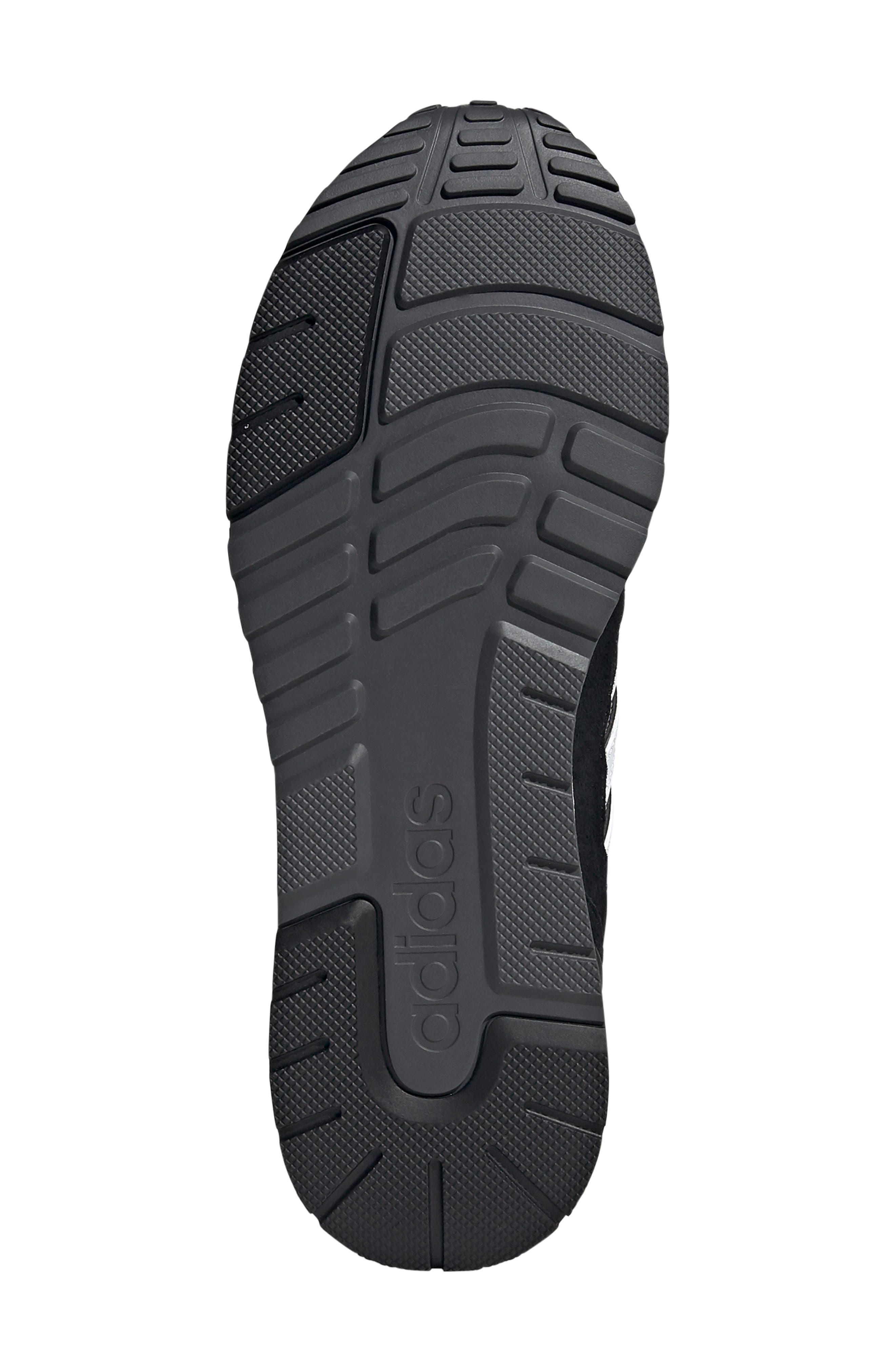 adidas Run 80s Sneaker, Alternate, color, Black/ White/ Grey