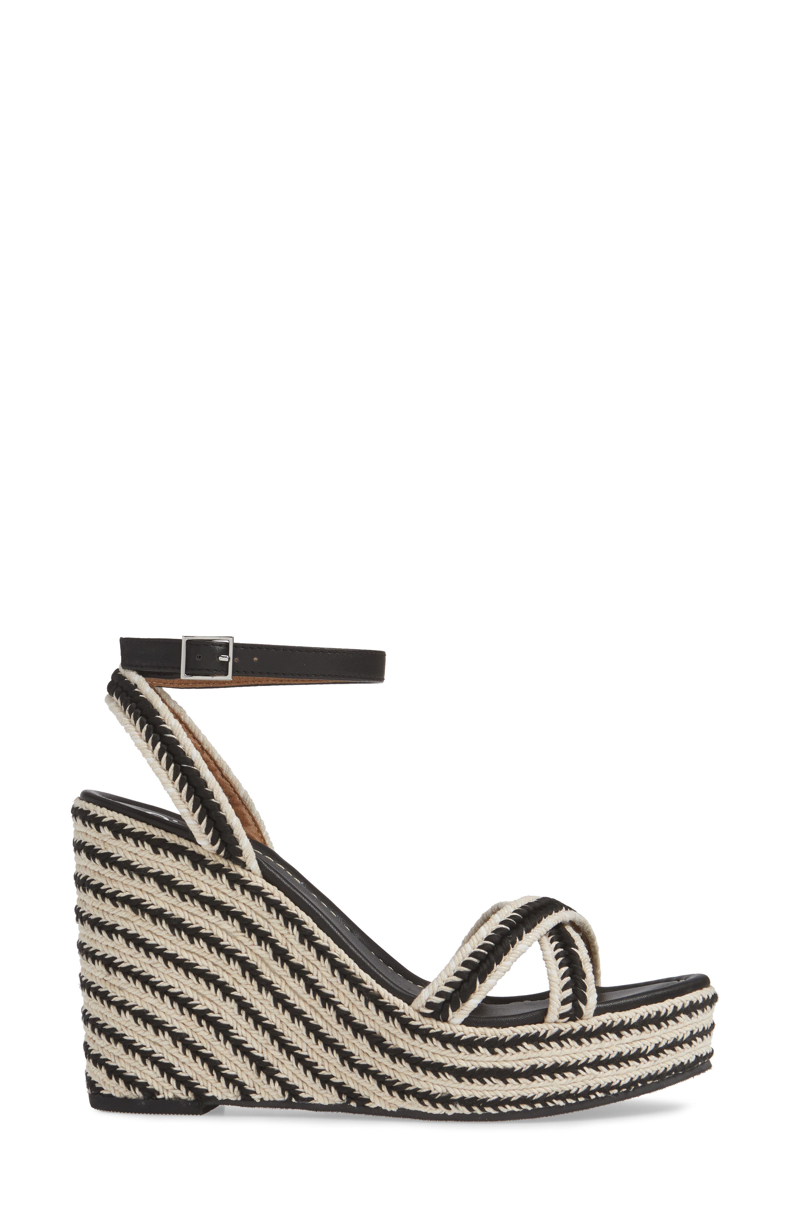 BP. Gabby Woven Wedge Sandal, Alternate, color, 