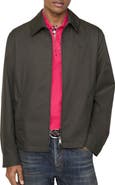 Burberry Tropical Gabardine Bloomsbury Harrington Jacket