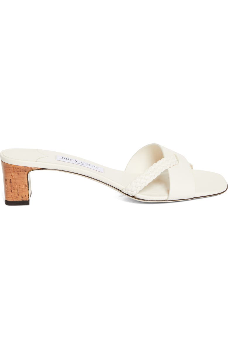 Jimmy Choo Rori Slide Sandal, Alternate, color, Latte/ Toasty