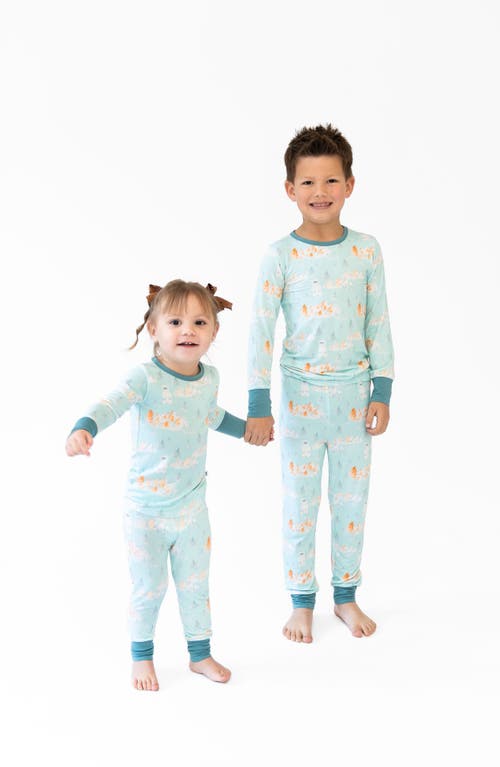 Laree + Co Jude 2-piece Long Sleeve Set In Blue