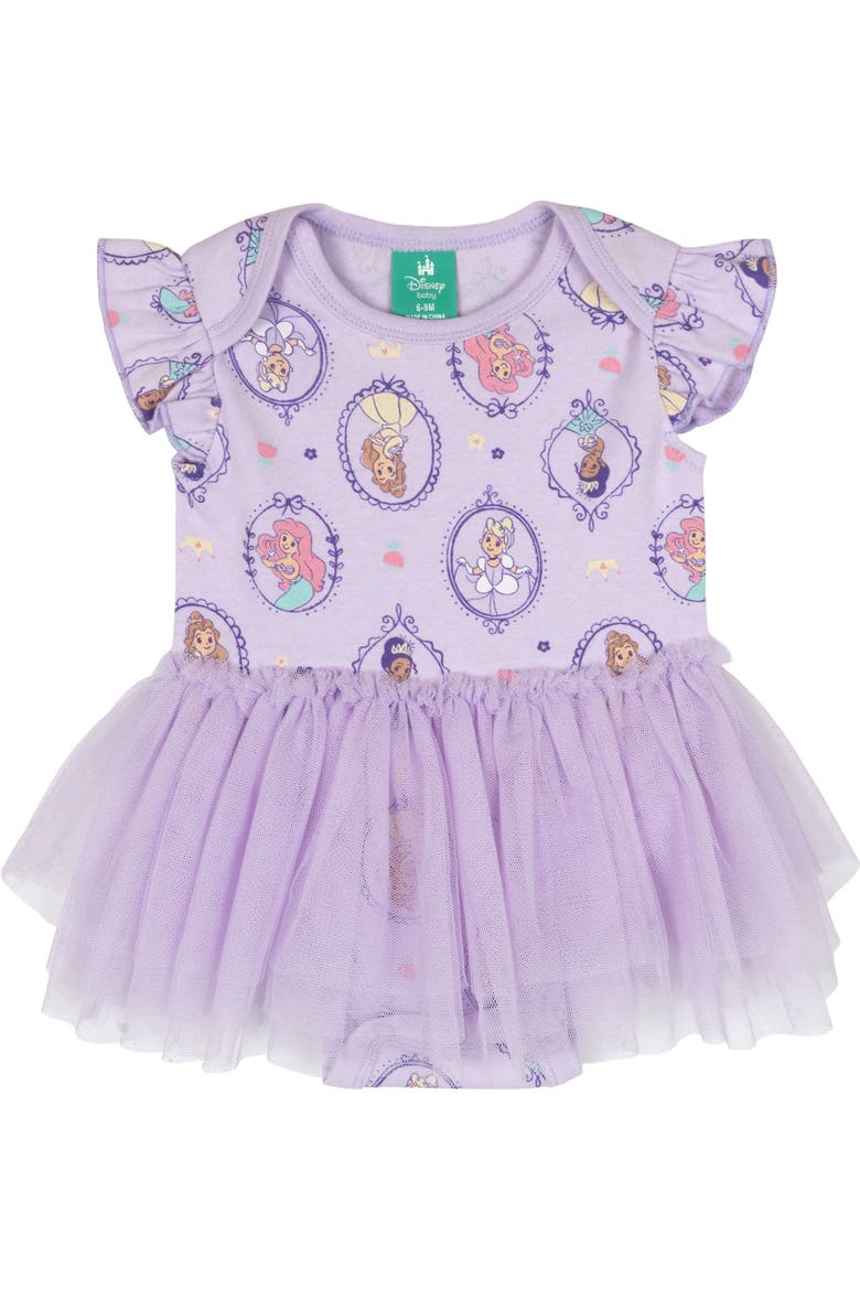 Princess Tutu Bodysuit, Main, color, Princess Lavender