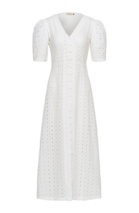 The Olympia Embroidery Dress