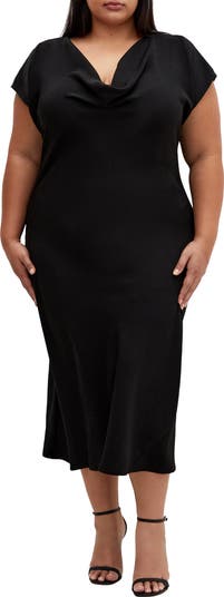 City Chic Piccadilly Cowl Neck Dress | Nordstrom