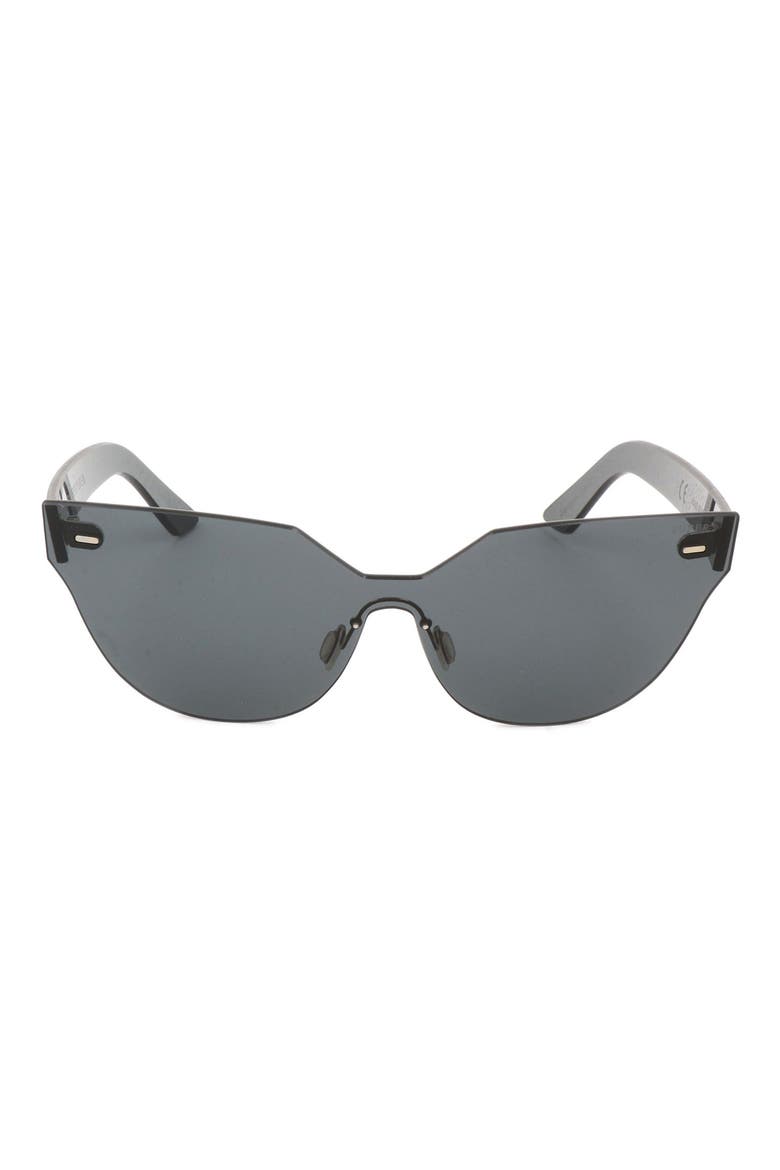 62mm Cat Eye Sunglasses, Main, color, BLACK