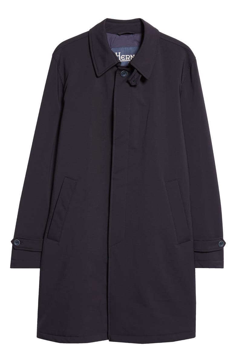 Herno Stretch Twill Topcoat, Alternate, color, 