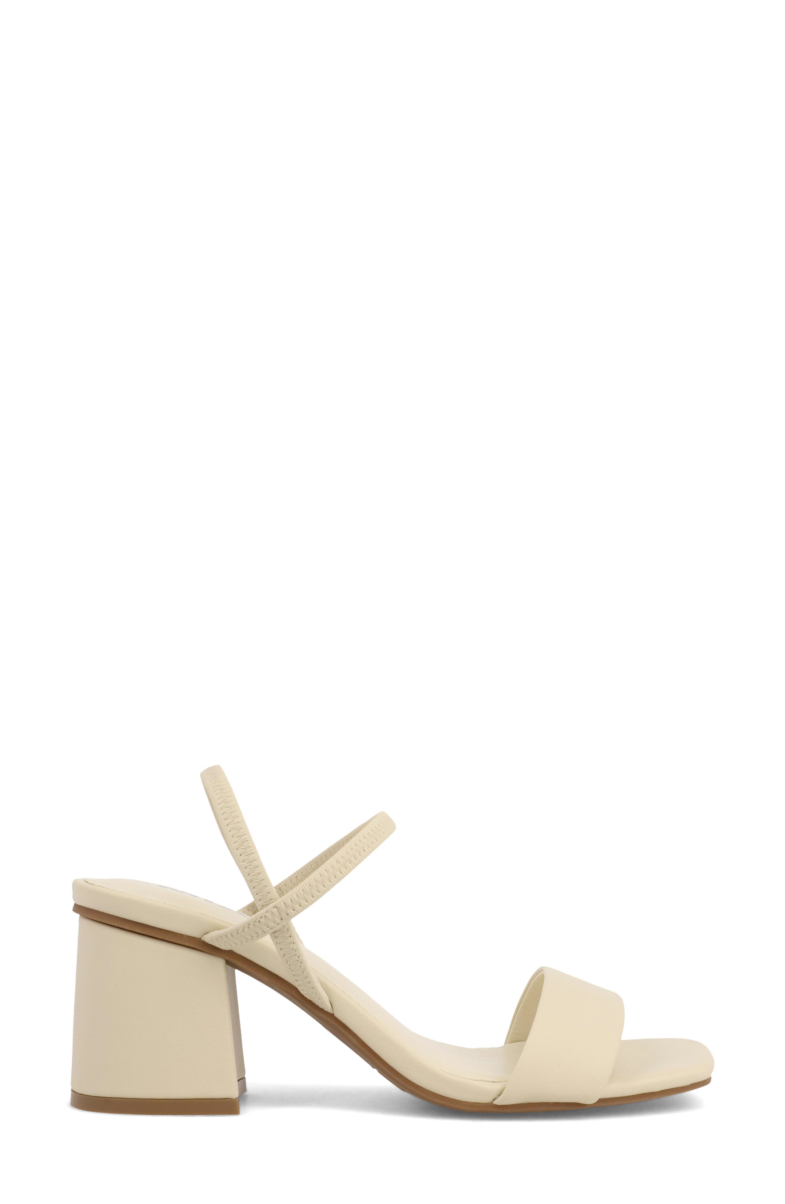 Zissy Block Heel Sandal, Alternate, color, IVORY