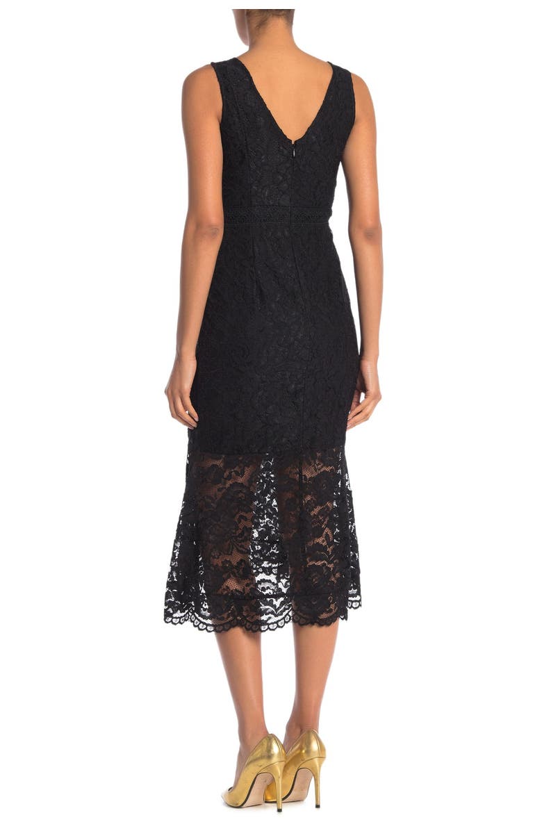 NANETTE NANETTE FOOTWR V-Neck Sleeveless Lace Dress, Alternate, color, 