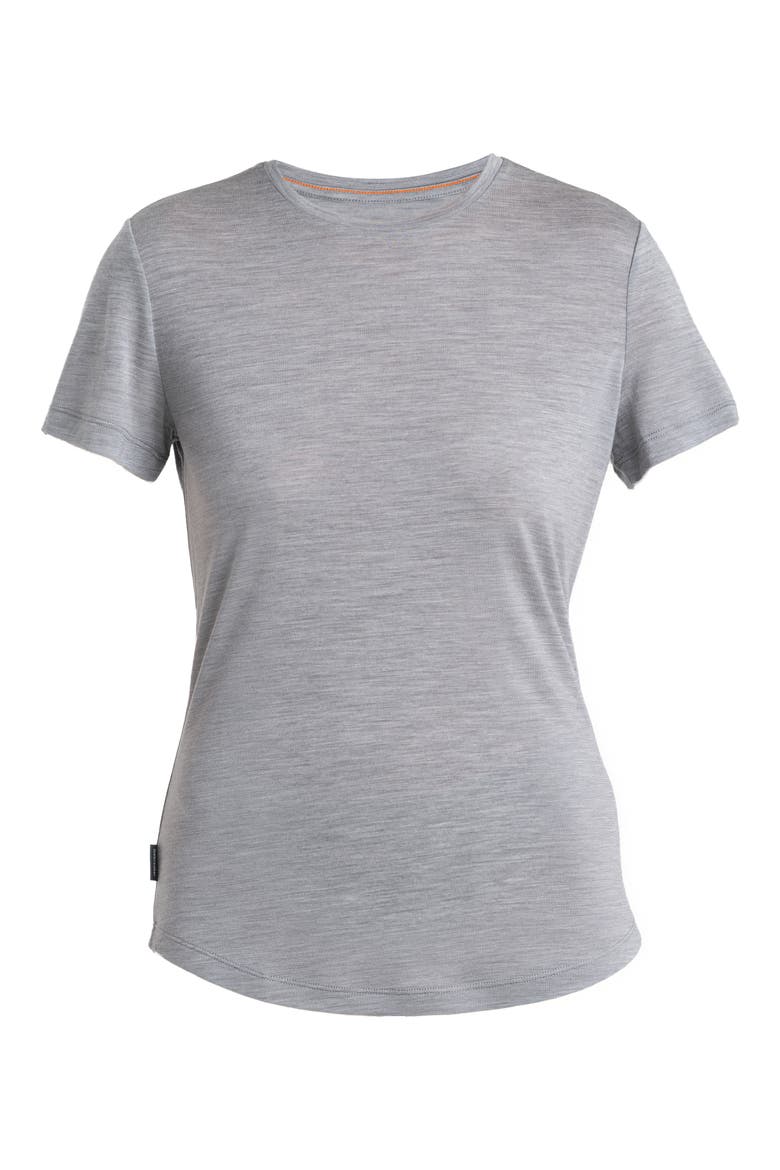 Lyocell & Merino Blend 125 Cool-Lite Sphere T-Shirt, Alternate, color, METRO HEATHER