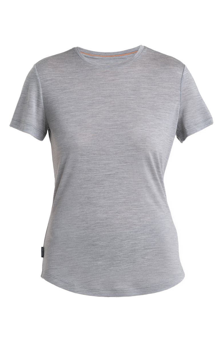 Icebreaker Lyocell & Merino Blend 125 Cool-Lite Sphere T-Shirt, Alternate, color, Metro Heather