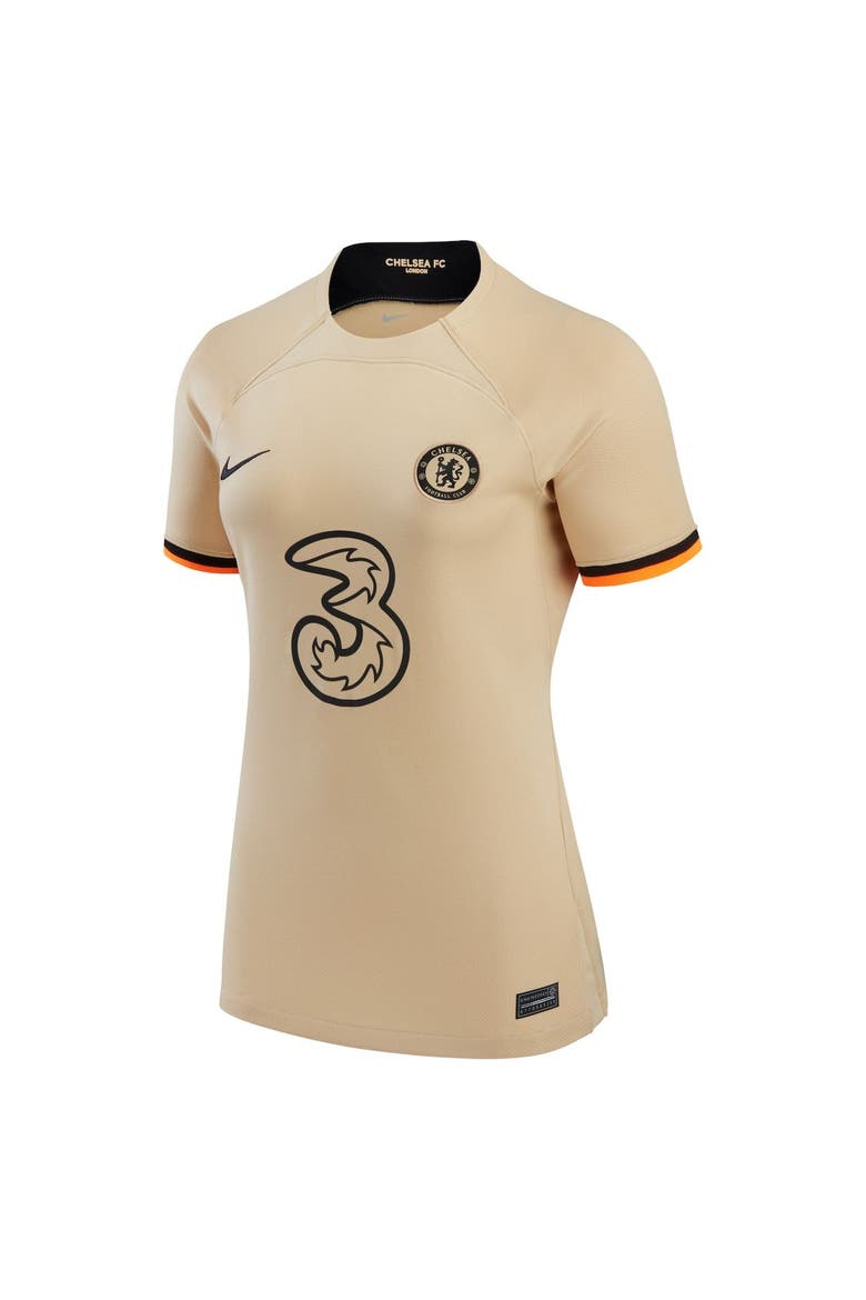 Women's Nike N'Golo Kanté Gold Chelsea 2022/23 Third Replica Player Jersey, Alternate, color, Gold