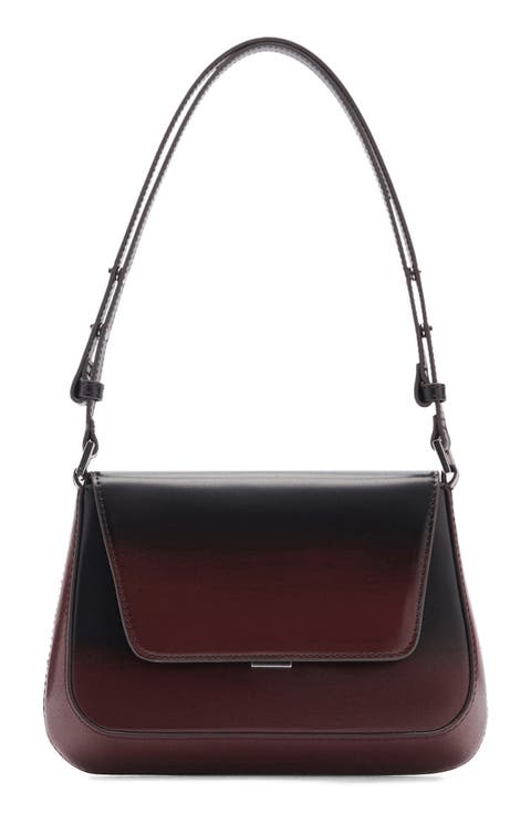ショルダーバッグ・ポシェット ILLIGO Ember Buckle Shoulder Bag Burgundy 08/22 Pre-order] Amber Buckle Shoulder Bag Burgundy - ILLIGO