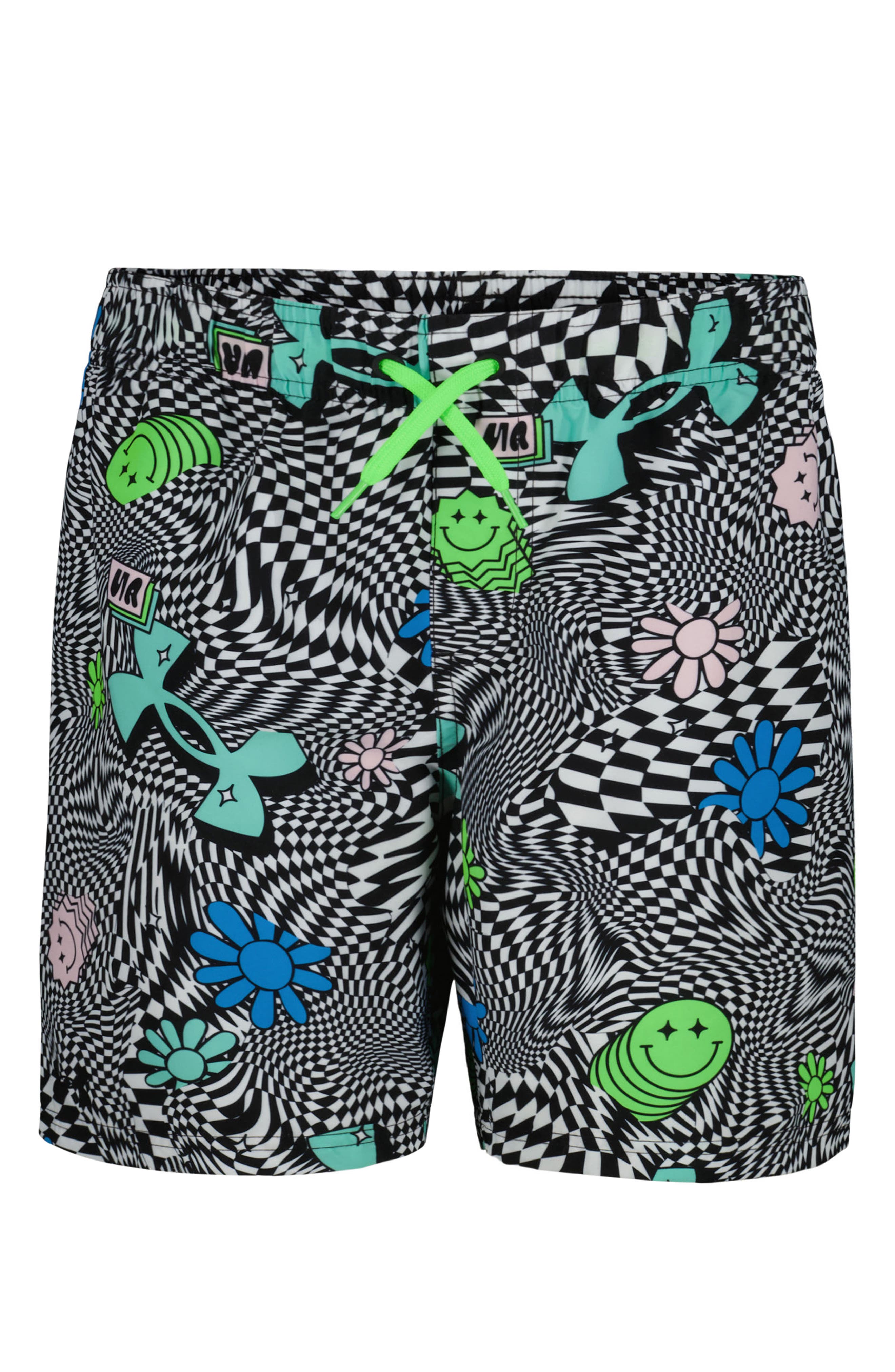 Kids' Warp Party Volley Swim Trunks