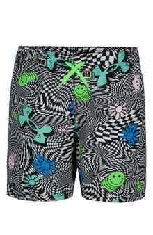 Kids' Warp Party Volley Swim Trunks