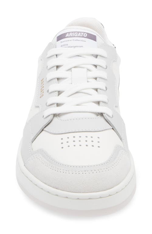 Axel Arigato Dice Lo Sneaker In White/lilac