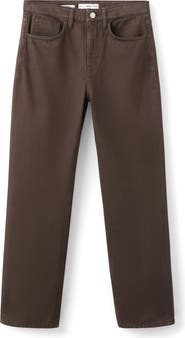 MANGO Matilda Mid Rise Straight Leg Jeans