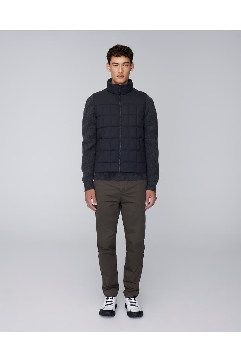 LEO VEST | Lightweight Down Vest, Main, color, Black