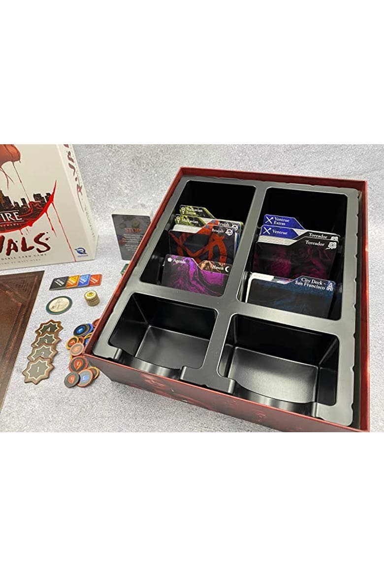 Vampire The Masquerade Rivals, Roleplay Card Game, Alternate, color, Multicolored