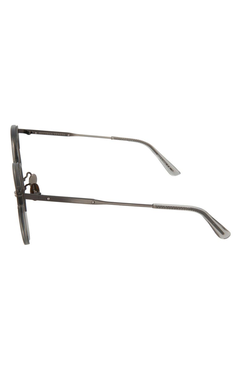 Bottega Veneta 52mm Round Sunglasses, Alternate, color,