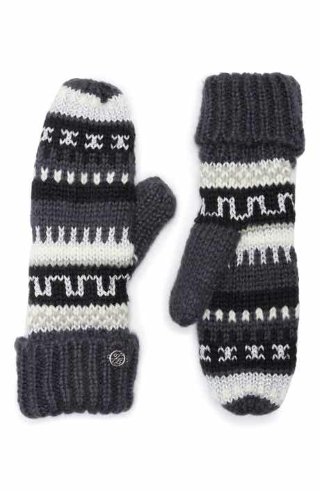 Ted Baker London Fair Isle Knit Mittens