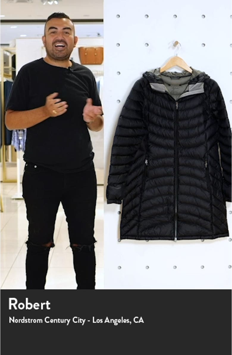 Ultralight 850 Power Down Water Resistant Coat, sales video thumbnail