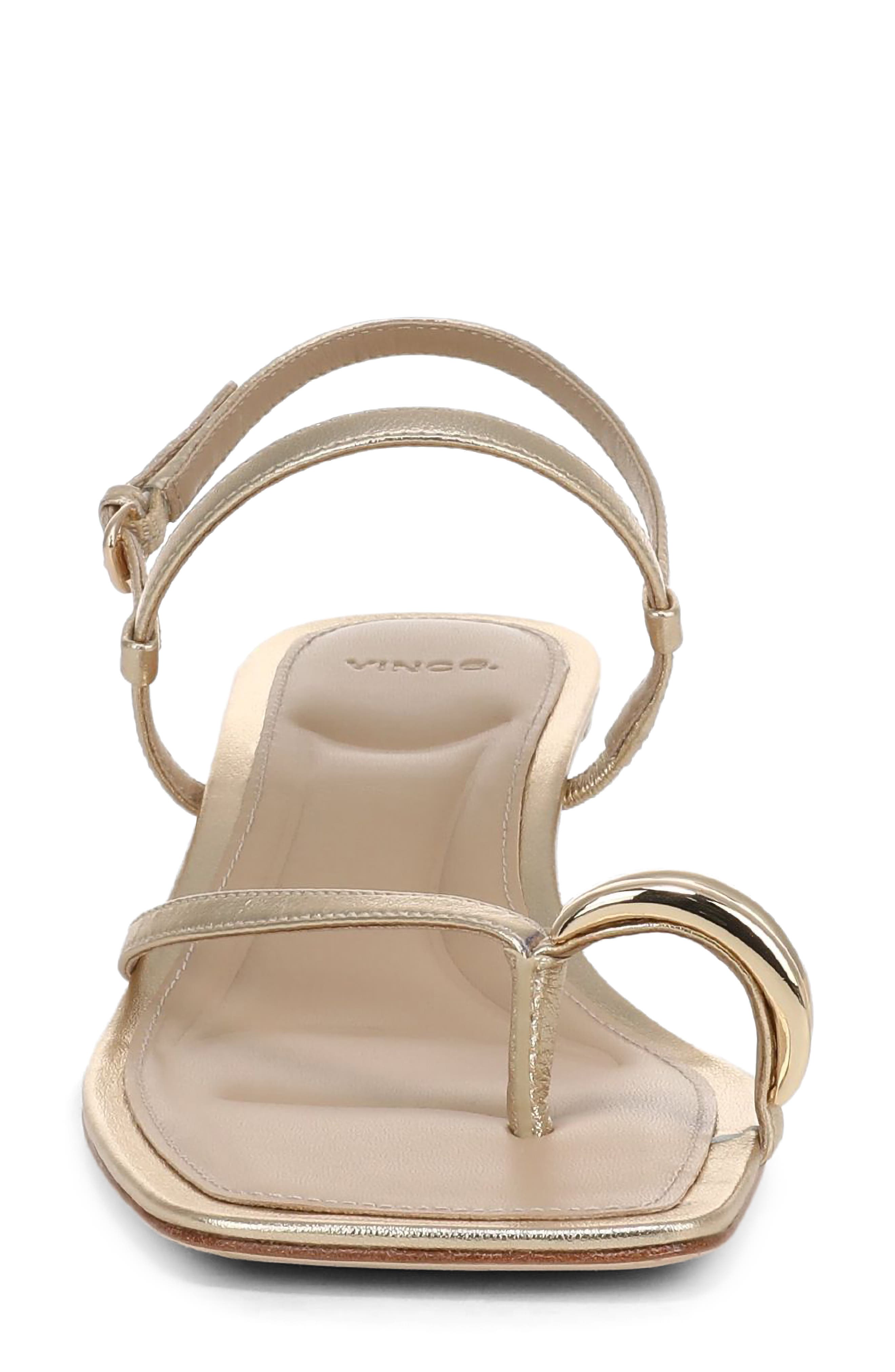 Polli Kitten Heel Sandal, Alternate, color, CHAMPAGNE
