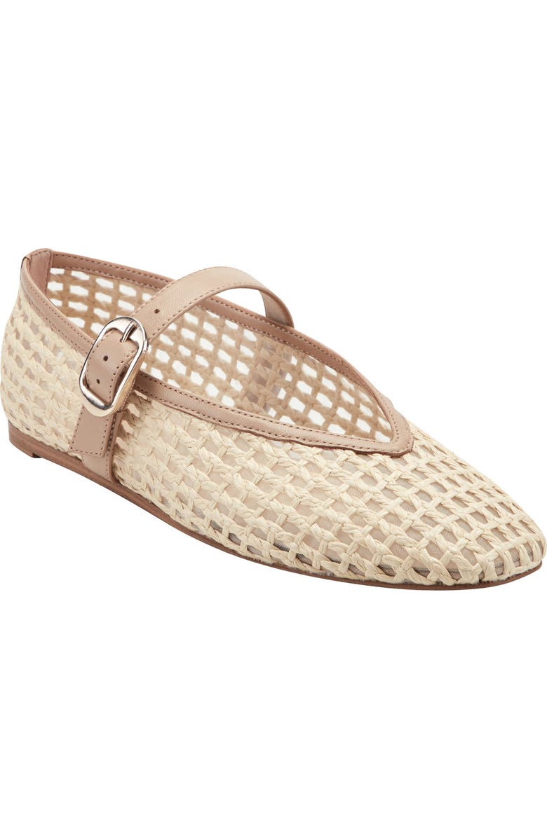 Marc Fisher LTD Godea Flat, Main, color, Light Natural