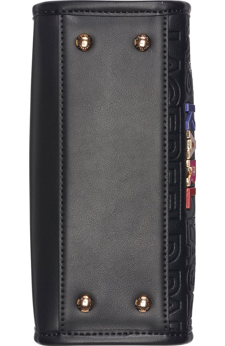 KARL LAGERFELD PARIS Savoie Crossbody, Alternate, color, Black Multi