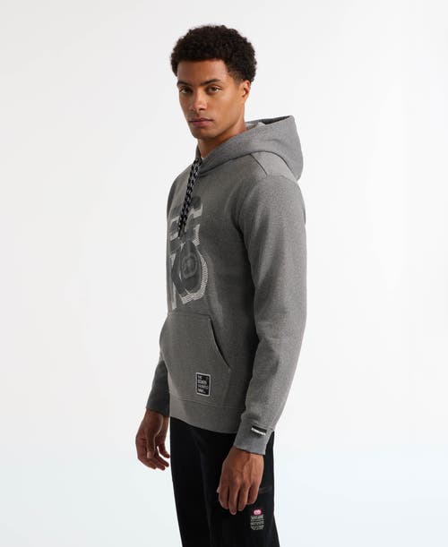 Ecko Unltd . Revived Po Hoodie In Marled Grey