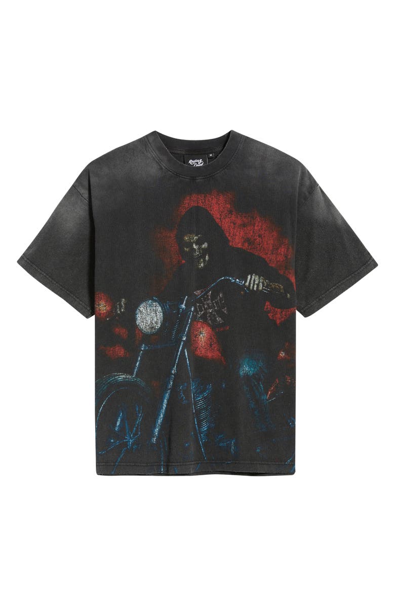 Rolling Loud Midnight Rider Graphic T-Shirt, Alternate, color, Black
