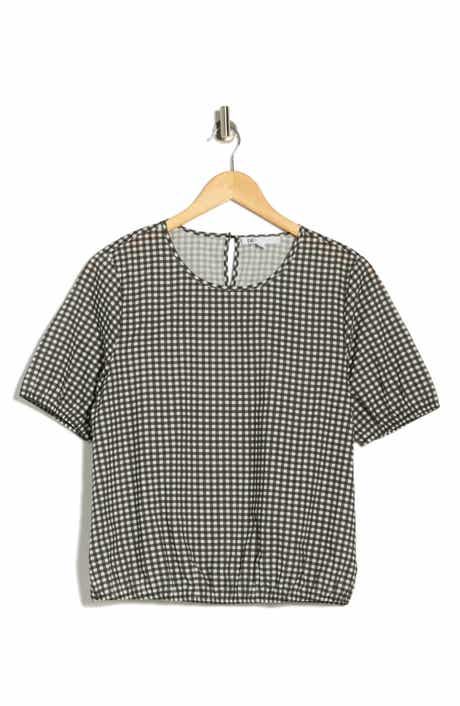 DR2 by Daniel Rainn Floral Bubble Hem Top