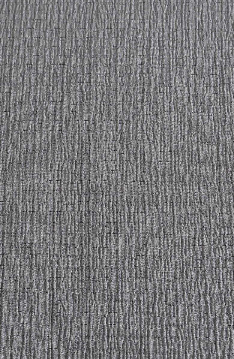 Calvin Klein Seersucker Duvet Cover & Sham Set, Alternate, color, Graphite